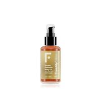 Freshly - Aceite Corporal Natural Golden Radiance Body Oil - Hidratante y Reafirmante - Con 12 Aceites Vegetales - Ideal para Estrías y Cicatrices - Apto Embarazo - 100 ml