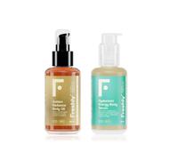 Freshly Cosmetics aceite corporal y sérum para piernas cansadas juntos Smooth Body Pack. Y consigue una piel jugosa y radiante mientras aportas alivio a tus piernas.