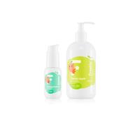 Freshly Cosmetics | Calming Sunflower + Sweet Apple Pack | Crema Facial 50 ml + Crema Corporal 400 ml | Rutina Hidratante para Bebés y Niños con Piel Sensible