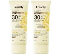 Freshly Cosmetics D+ Natural Suncare Tan & Protect SPF30 2x100 ml