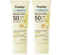 Freshly Kids Pediatrics D+ Natural Suncare Mineral Lotion SPF50 2x100 ml