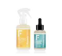 Freshly - Pack densificador capilar - Rutina Natural para Volumen y Densidad del Cabello - Spray Reparador + Sérum Anticaída - Fortalece, Hidrata y Protege - Fórmula 99% Natural