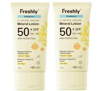 Freshly Pediatrics D+ Natural Suncare Mineral Lotion SPF50+ 2x50 ml