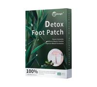 Freshmagis 20PCS Parches Detox Pies, ultra parches detox para relajar los pies, promoviendo un mejor sueño. Baños de pies naturales para la desintoxicación