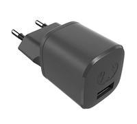 Fresh'n Rebel - Mini Cargador USB-A de 12 W - Gris Oscuro