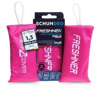 Freshner - Depósito para zapatos contra el olor de los pies y el sudor, elimina olores y deja un aroma fresco, para zapatos de trabajo, zapatos deportivos y zapatillas