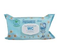 Freshness Toallitas WC Adulto Pack 80