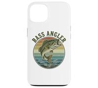 Freshwater Vintage Fishing Shirt For Men Bass Angler Carcasa para iPhone 13