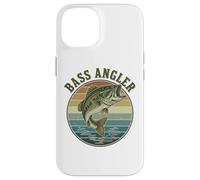 Freshwater Vintage Fishing Shirt For Men Bass Angler Carcasa para iPhone 14