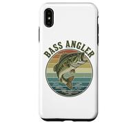 Freshwater Vintage Fishing Shirt For Men Bass Angler Carcasa para iPhone XS MAX