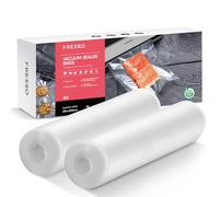 FRESKO Bolsas de Vacio para Alimentos, 2 rollos 28 X 600 cm Bolsa Gofrada Envasado al Vacio con Textura de Grado Comercial para Cocinar al Vacío, sin BPA y Aprobada por la FDA