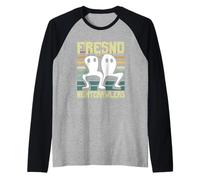 Fresno Nightcrawlers American Cryptids Paranormal Alien Camiseta Manga Raglan