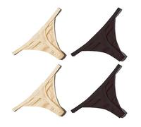 FRESQA 4 Uds. Tangas Sexis de algodón para Mujer, Ropa Interior Femenina sin Costuras de Cintura Baja, Ropa Interior cómoda para Mujer, lencería