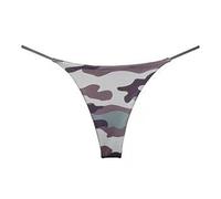 FRESQA Bragas de algodón de Leopardo para Mujer, Bragas Sexis, Tanga de Cintura Baja, Bikini con Espalda en T, Ropa Interior sin Costuras, lencería Femenina, Talla S-XXL