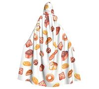 FRESQA Capa de poliéster con capucha para adultos, capa de Halloween y Navidad, capa de bruja de vampiro, disfraz de cosplay