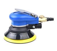 FresQa Pulidora neumática, pulidora de 5 Pulgadas y 6 Pulgadas, Amoladora de Aire automotriz, máquina pulidora, máquina enceradora,Azul,6 Inches