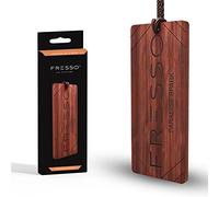 FRESSO Ambientador colgante de madera, el perfume de lujo para tu coche (Paradise Spark)