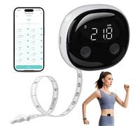 Fresum Medidor de cuerpo inteligente, cinta métrica de cuerpo, monitor de pantalla completa LED HD, herramienta de grasa corporal para adelgazar y perder peso, Fitdays App Bluetooth cinta métrica