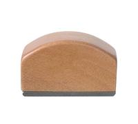 Fret Crowning File - Flat Check, Bass Guitar Leveler Leveling File, For Home, Workshop, Seasonal, Maintenance, Instrument, Restoration, Teaching, Practice Check, Wood Handle, 8x5.2x2.4cm