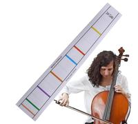 Fret Finggerboard Sticker - Cello Fingger Position Marker | Adhesive Fret Board Label Fingger Sticker for Practice Training Beginners | Cello Fingger Guides Position Decal Label with Fret Markers