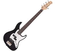 Fret-King Perception - Bajo de 5 cuerdas, color negro brillante