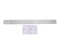 Fret Rocker Luthier, Luthier Measure Ruler, amplia aplicabilidad Fabricación estricta resistente al óxido y resistente para guitarras eléctricas domésticas Piano Guitar