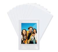 FRETONBA Foto Iman Nevera para Polaroid Instax Mini Papel Fotografico, 10 Piezas 9,5 x 6,5 cm Marcos de Fotos Magnéticos, Imanes Personalizados Nevera Para Foto, Postal, Blanco