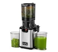 Fretta extractor de zumos y verduras,Exprimidor de Frutas y Verduras de 1,8 Litros con Triple Filtro,Multifunción de 250 W, fácil de instalar, desmontar y limpiar,Base de acero inoxidable duradera