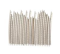 Fretwire para Guitarra eléctrica, 24PCS 2.2MM Fret Wire Set, Accesorio de guitarra eléctrica, Repuesto para guitaristas, DIY, personalización, mantenimiento, músicos