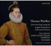 Fretwork Skinner, David The Choir Of Sidney Sussex College - Weelkes: Grant The King A Long Life (Himnos Ingleses Y Musica Instrumental) / The Choir Of Sidney Sussex College, Fretwork - Skinner