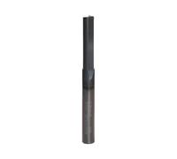 Freud 04-108: Broca recta de doble flauta de 1/4 pulgadas (diámetro), paquete de 1, revestimiento Perma-shield rojo