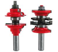 Freud 99-267: Sistema de brocas para fresadora de puertas de entrada e interiores de 1-7/8"" (di metro)