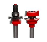 Freud 99-760: 1-11/16 pulgadas (diámetro). Riel ajustable Premier y broca con vástago de 1/2 pulgada (redondo), longitud total de 3-3/4 pulgadas