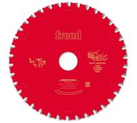 Freud FRE00791 FREUD-Ø190 2/1,6 AL30 Z38 TPB 0° -F03FS10041-FR13M001H - Hoja para sierra circular portátil