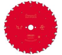Freud Hoja de sierra circular portátil para el corte de madera D=190 mm x d=20 mm x 2,4/1,6 mm x T24 - FR13W003H