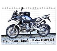 Freude an - Spaß mit der BMW GS (Tischkalender 2026 DIN A5 quer), CALVENDO Monatskalender: Die BMW R 1200 GS LC macht Spass und Freude, wie man sieht!