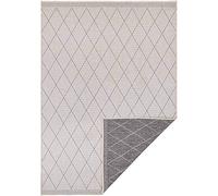 Freundin Home Collection Daisy Alfombra, Polipropileno, Grau, Creme, 160 x 230 cm