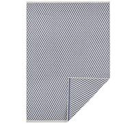 Freundin Home Collection Ivy Alfombra, Polipropileno, Blau, Creme, 80x250