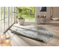 Freundin Home Collection Lilja - Alfombra Redonda para Interior y Exterior (140 cm de diámetro)