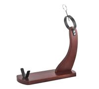 Frewurwer 1 Jamonero de Madera, Soporte para Jamón, Soporte para Cortar Jamones Españoles y Prosciutto Italiano, Tabla de Madera Resistente