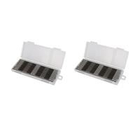 Frewurwer 20 Piezas 82mm Cuchillas de Cepilladora Cuchillas de Cepilladora Eléctrica Reversibles HSS en Caja para para Amoladoras de Herramientas Eléctricas