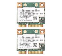 Frewurwer 2X Doble Banda 2.4 5G 300M 802.11A / B/G WiFi Bluetooth 4.0 Inalámbrico Mini Mini Tarjeta Pci-E para Bcm943228Hmb SPS 718451-001