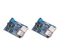 Frewurwer 2X Tablero de Decodificación Sin Pérdida de Mp3 Módulo Decodificador de Mp3 Tarjeta TF Reproductor de Decodificación de Disco U Viene con Amplificador de Potencia