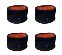 Frewurwer 4X Bufanda Eléctrica de Invierno con Calefacción para el Cuello, Calentador de Cuello Recargable por USB, Bufanda con Ajuste de 3 Velocidades para Ciclismo y Esquí