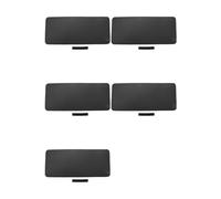 Frewurwer 5X Colchoneta para Entrenamiento de Pilates 60X25X1.5Cm de Espesor Cojín de Rodilla de Yoga Soporte Extra para Rodillas Muñecas Negro