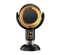 Frewurwer Campana Extractora PortáTil, Campana Extractora de Escritorio con Extractor de Aire de 2 Velocidades, Extractor de Aire PortáTil para Cocina para Barbacoa de Interior, B N