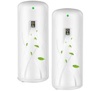 Frewurwer Dispensador Automático de 2 Ambientadores en Aerosol para Pared, con Dosificador para Control de Moscas, Mosquitos e Insectos Voladores.