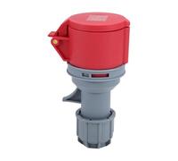 Frewurwer Enchufe de Acoplamiento CEE de 5 Pines CEE Hembra de 5 Pines 16 A 400 V Conector Macho Hembra Enchufes Eléctricos A Prueba de Agua.