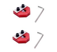 Frewurwer Herramienta Conector Unidor de de 1.75mm para Impresora 3D, Splicer de para Tipo de PLA/ABS/PETG, Herramienta Conector Unidor, Accesorios para Impresora 3D, Rojo.