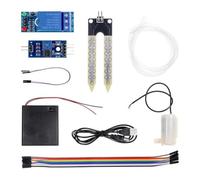 Frewurwer Kit de Riego Automático DIY Kit de Riego Automático de Flores Detección de Humedad del Suelo para Riego de Jardines